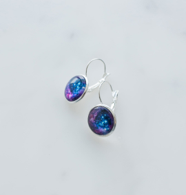 Galaxy earrings